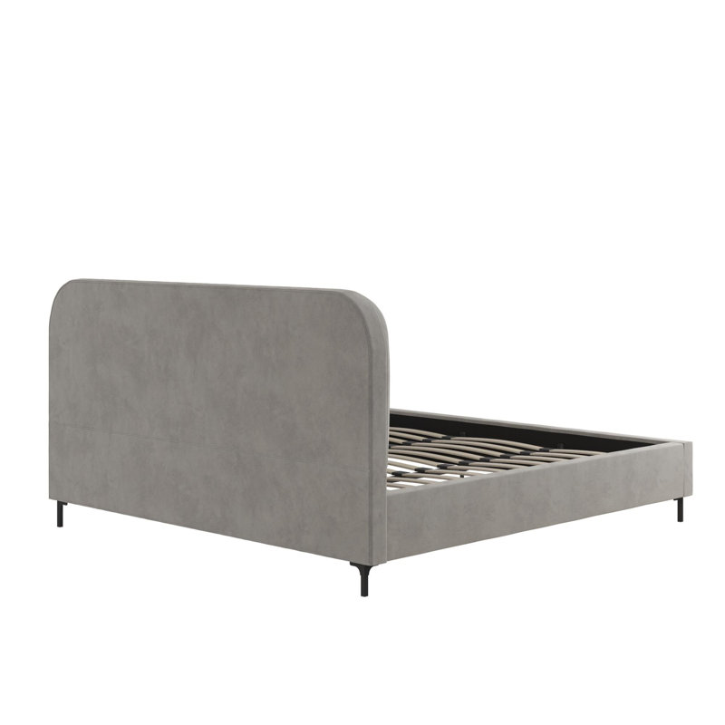 Mercury Row Arley Upholstered Low Profile Platform Bed Reviews Wayfair